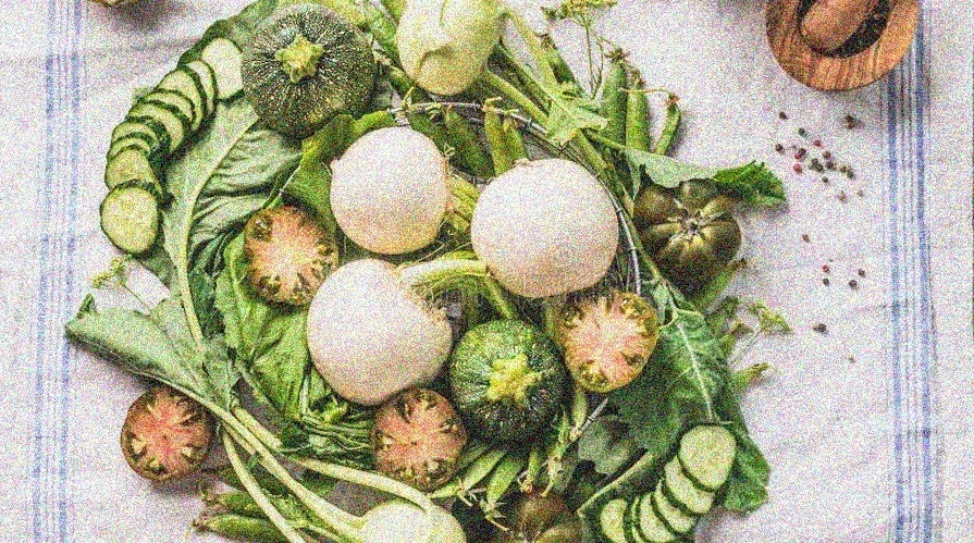 organic seasonal vegetables
